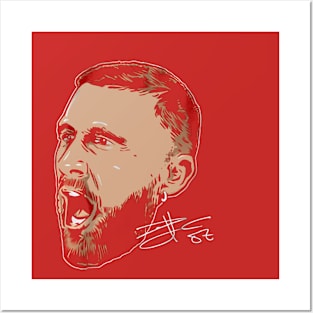 Travis Kelce Swag Head Posters and Art